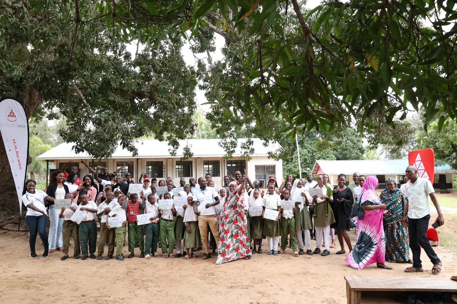 Grow A Classroom mentorship at Mabokoni Primary School, Kwale County
