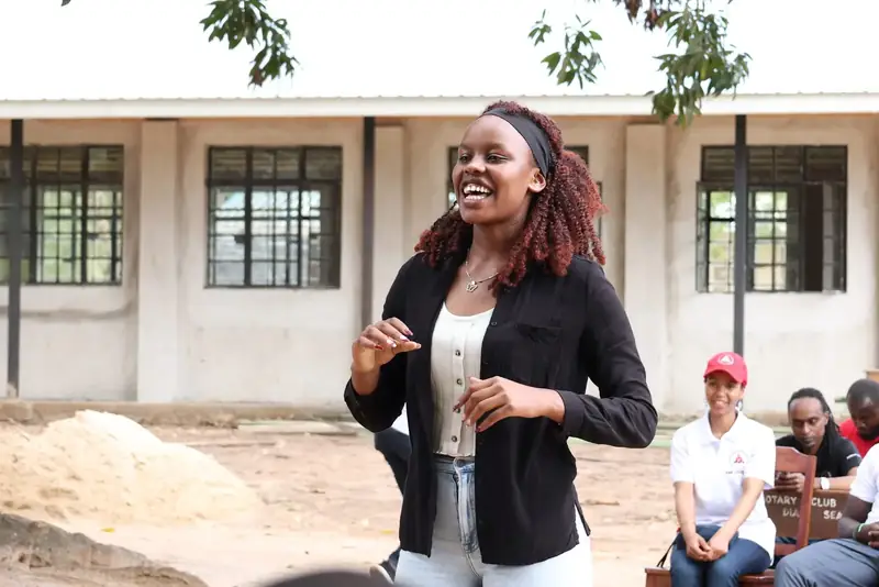 Grow A Classroom mentorship at Mabokoni Primary School, Kwale County