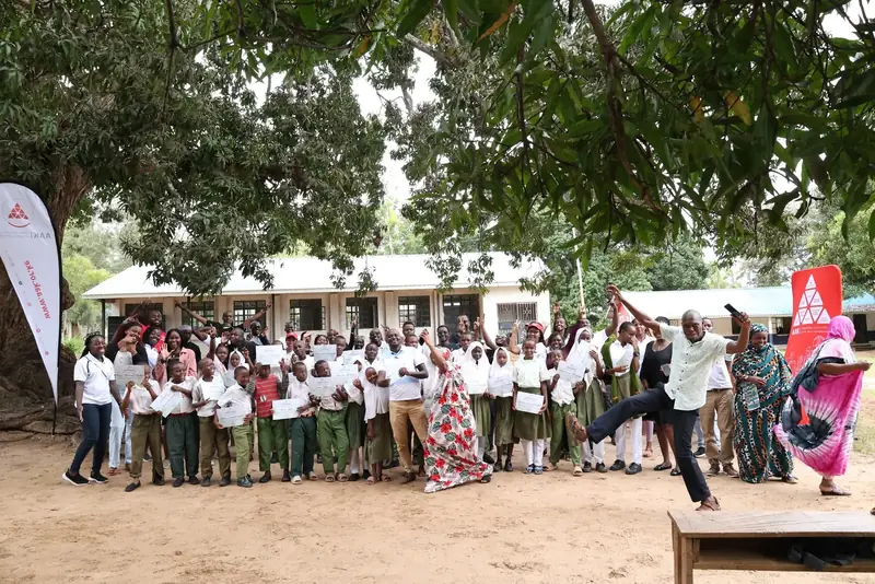 Grow A Classroom mentorship at Mabokoni Primary School, Kwale County