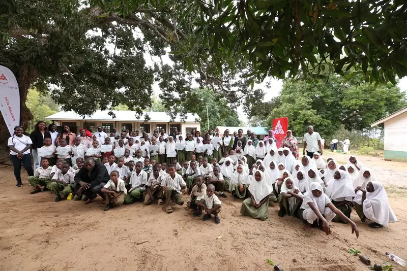 Grow A Classroom mentorship at Mabokoni Primary School, Kwale County