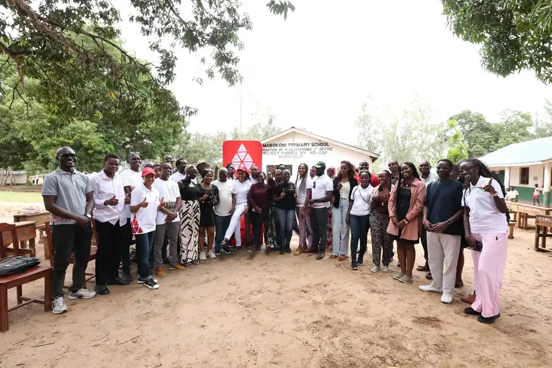 Grow A Classroom mentorship at Mabokoni Primary School, Kwale County