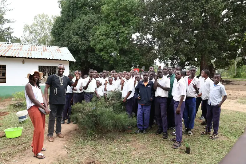Grow A Classroom mentorship at Mabokoni Primary School, Kwale County