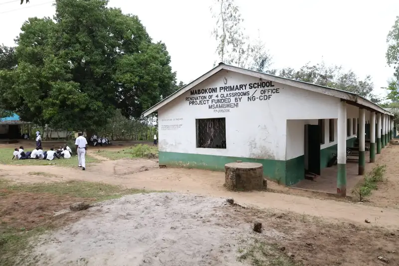 Grow A Classroom mentorship at Mabokoni Primary School, Kwale County