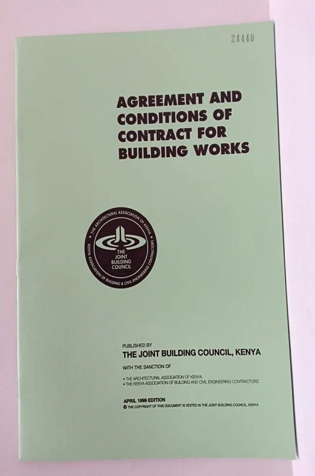 JBC Contract Green Book