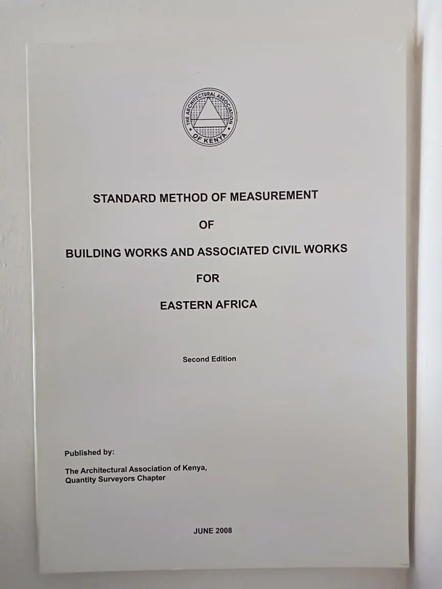 Standard Method of Measurement Book
