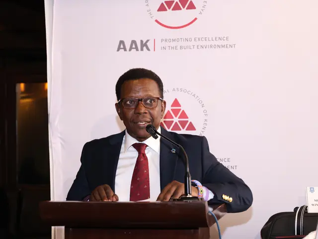 A speaker opens the prize-giving