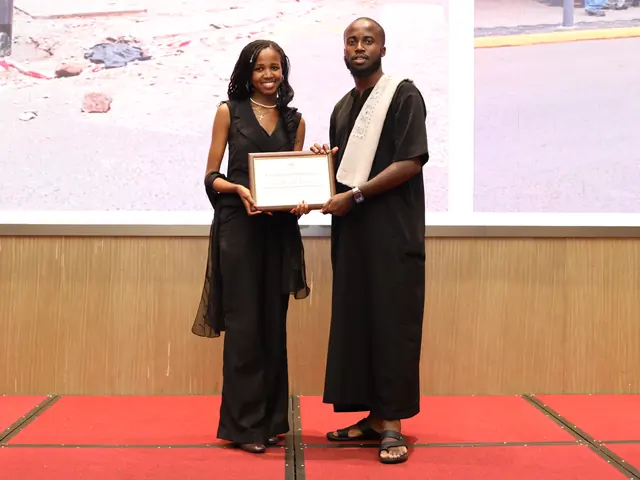An award presented on stage